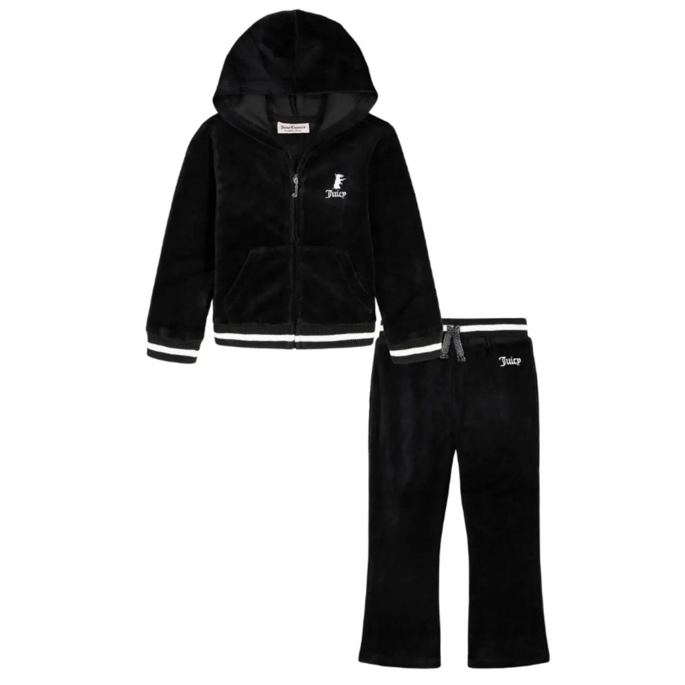 Juicy Couture Toddler Girls Velour Set